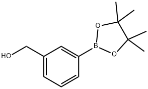 3-羟甲基苯基硼酸频哪醇酯 结构式