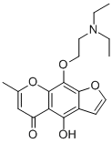 化合物 AMIKHELLINE 结构式