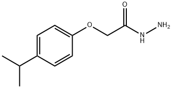 2-(4-丙-2-基苯氧基)乙烷肼 结构式