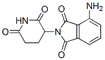 4-amino-2-(2,6-dioxo-3-piperidyl)isoindole-1,3-dione 结构式