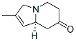 7(3H)-Indolizinone,5,6,8,8a-tetrahydro-2-methyl-,(8aS)-(9CI) 结构式