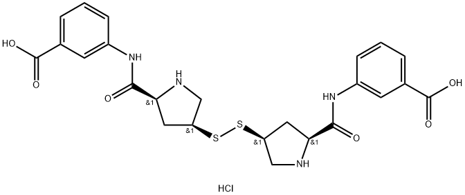 厄他培南杂质17二盐酸 结构式