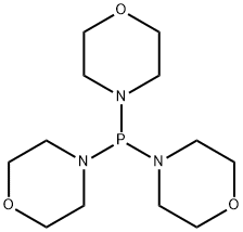 三(4-吗啉基)氧化膦 结构式