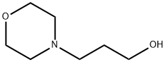 3-(4-吗啉)-1-丙醇 结构式