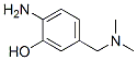 Phenol, 2-amino-5-[(dimethylamino)methyl]- (9CI) 结构式