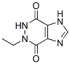 1H-Imidazo[4,5-d]pyridazine-4,7-dione,  5-ethyl-5,6-dihydro-  (9CI) 结构式