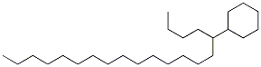 5-Cyclohexylicosane 结构式