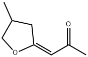 2-Propanone, 1-(dihydro-4-methyl-2(3H)-furanylidene)-, (1E)- (9CI) 结构式