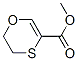 1,4-Oxathiin-3-carboxylicacid,5,6-dihydro-,methylester(9CI) 结构式