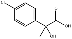 2-(4-氯苯基)-2-羟基丙酸 结构式