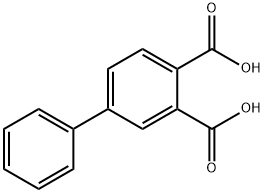 [1,1'-biphenyl]-3,4-dicarboxylic acid 结构式