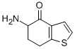5-AMINO-6,7-DIHYDRO-5H-BENZO[B]THIOPHEN-4-ONE 结构式