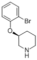 S-3-(2-BROMOPHENOXY)PIPERIDINE 结构式