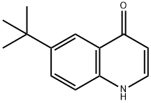 6-叔丁基-4-羟基喹啉 结构式