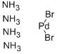 四氨合溴化钯 结构式