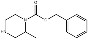1-N-Cbz-2-甲基哌嗪 结构式