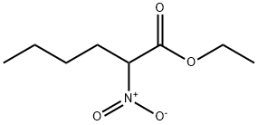 ethyl 2-nitrohexanoate 结构式