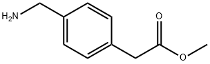4-氨甲基苯乙酸甲酯 结构式