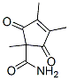 3-Cyclopentene-1-carboxamide,  1,3,4-trimethyl-2,5-dioxo- 结构式