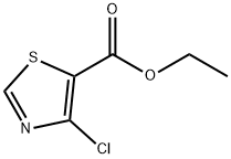 4-氯噻唑-5-羧酸乙酯 结构式