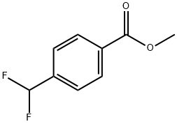 甲基 4-(二氟甲基)苯酸盐 结构式
