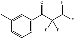 1-Propanone, 2,2,3,3-tetrafluoro-1-(3-methylphenyl)- (9CI) 结构式