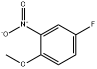 4-氟-2-硝基苯甲醚 结构式