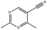 2,4-二甲基嘧啶-5-腈 结构式
