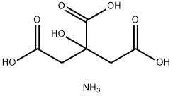枸橼酸二氢铵 结构式