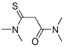 Propanamide,  3-(dimethylamino)-N,N-dimethyl-3-thioxo- 结构式