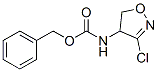 Carbamic acid, (3-chloro-4,5-dihydro-4-isoxazolyl)-, phenylmethyl ester (9CI) 结构式