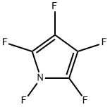 1H-Pyrrole,1,2,3,4,5-pentafluoro-(9CI) 结构式
