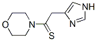 Morpholine,  4-[2-(1H-imidazol-4-yl)-1-thioxoethyl]-  (9CI) 结构式