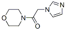 Morpholine, 4-(1H-imidazol-1-ylacetyl)- (9CI) 结构式