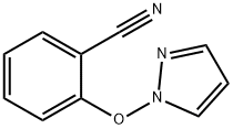 Benzonitrile, 2-(1H-pyrazol-1-yloxy)- (9CI) 结构式