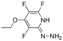 2(1H)-Pyridinone,4-ethoxy-3,5,6-trifluoro-,hydrazone(9CI) 结构式