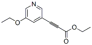 2-Propynoicacid,3-(5-ethoxy-3-pyridinyl)-,ethylester(9CI) 结构式