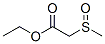 ethyl (methylsulphinyl)acetate  结构式