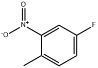 4-氟-2-硝基甲苯 结构式