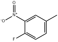 4-氟-3-硝基甲苯 结构式