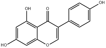 金雀异黄酮 结构式