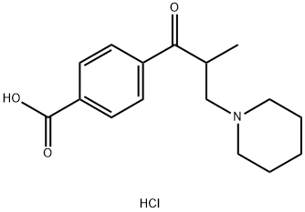 羧基盐酸托哌酮 结构式