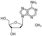 2'-Deoxyadenosine-1'-13C Monohydrate 结构式