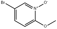 2-甲氧基-5-溴吡啶氮氧化物 结构式