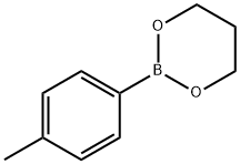 4-甲酰苯硼酸丙二醇环酯 结构式