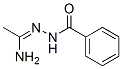 Benzoic  acid,  (2Z)-(1-aminoethylidene)hydrazide  (9CI) 结构式