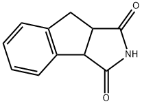Indeno[1,2-c]pyrrole-1,3(2H,3aH)-dione,  8,8a-dihydro- 结构式