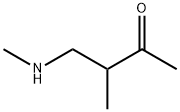 2-Butanone, 3-methyl-4-(methylamino)- (9CI) 结构式