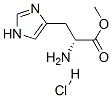 D -组氨酸甲酯二盐酸盐 结构式