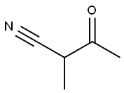 2-甲基-3-氧代丁腈 结构式